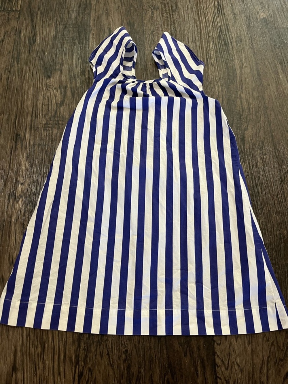 Crewcuts Navy and White Striped Sundress